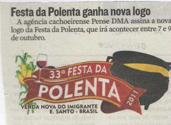 Festa da Polenta ganha nova logo